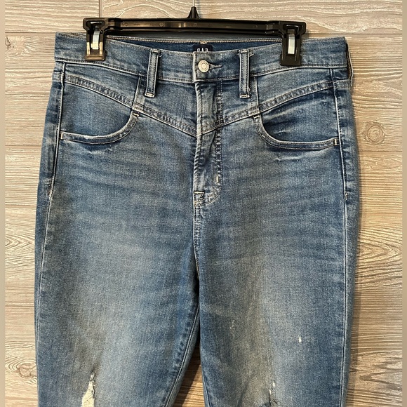 Gap high rise true skinny‎ size 10/30. Inseam 28” raw hem. Vintage v style - Picture 2 of 7
